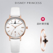Disney 迪士尼 MK-11173RG2 石英女表+四叶草手镯
