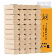 2提24卷8.9元~竹叶情旗舰店本色卷纸 券后￥7.9