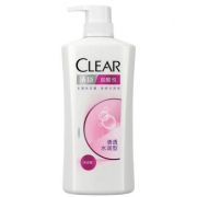 CLEAR 清扬 弱酸性 清透水润洗发露 500g *3件+凑单品
