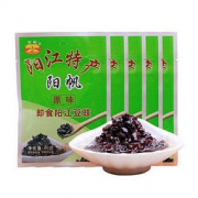 阳帆牌原味即食阳江黑豆豉400g风味阳光特产豆鼓农家自制酱蒸鱼E9