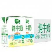 限地区：田路佳 低脂高钙纯牛奶 200ml*24盒*3件