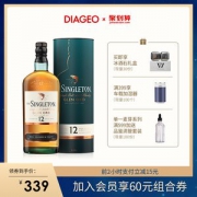 16日10点 帝亚吉欧 苏格登 格兰欧德12年 单一麦芽威士忌 700ml
