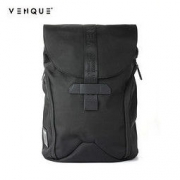 大额神券：venque/范克 男士翻盖商务双肩包