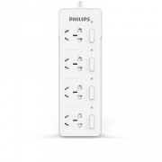 PHILIPS 飞利浦 新国标4AC分控插排 1.8m *2件