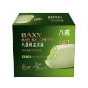 PLUS会员：八喜 巧克力脆皮 绿茶口味冰淇淋 62g*6支 *4件