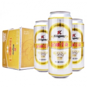 Kingway 金威啤酒 金典啤酒 10度 500mL*12听整箱 *2件