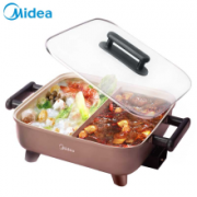 美的（Midea）电火锅    6L不粘鸳鸯火锅