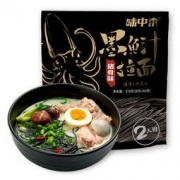 味中未 墨鱼汁拉面 日式豚骨风味 2人份 378g *3件