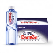 中高端水 百岁山 天然矿泉水 348ml*24瓶