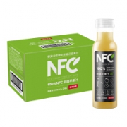 限地区：农夫山泉 NFC果汁饮料 100%NFC新疆苹果汁300ml*24瓶*2件
