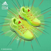 Adidas D.O.N. Issue 2 GCA 篮球鞋开箱：漫威首发配色「蜘蛛感应」