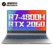 MECHREVO 机械革命 蛟龙 15.6英寸 游戏笔记本电脑（R7-4800H、16G、512GSSD、RTX 2060、120Hz）