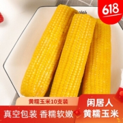 10根x2件 闲居人 东北甜糯黄玉米棒