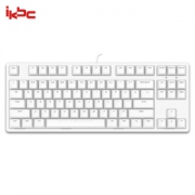 iKBC c87 机械键盘 Cherry红轴 白色 正刻