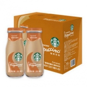星巴克星冰乐 焦糖口味 咖啡饮料 281ml*6瓶礼盒装