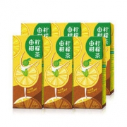 东鹏（EASTROC）由柑柠檬茶 250ML*6盒/箱 柠檬果汁茶饮料果味茶 东鹏特饮出品 *2件