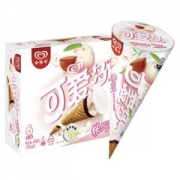 PLUS会员：和路雪 可爱多甜筒蜜桃乌龙口味 76g*6支 *5件