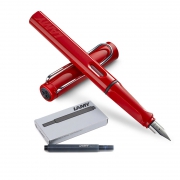 LAMY 凌美 Safari狩猎者 F尖钢笔 + 1盒墨囊