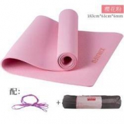 XINJIFU 欣吉富 805666 女款tpe瑜伽垫 6mm 送魔术捆绳
