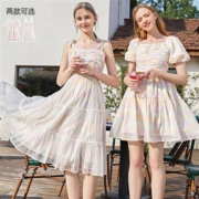 阔色 KSB2005005 女士泡泡袖连衣裙