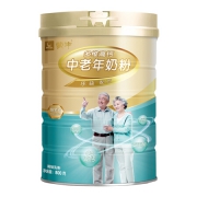 蒙牛 铂金装多维高钙中老年奶粉 800g（带奶粉勺）*3件