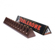 Toblerone 瑞士三角 黑巧克力含蜂蜜及巴旦木糖 100g *10件