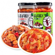 吉香居 暴下饭川香250g+暴下饭剁椒萝卜250g *2件