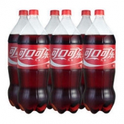 限地区： 可口可乐 Coca-Cola 汽水 碳酸饮料 2L*6瓶 可口可乐公司出品 *2件
