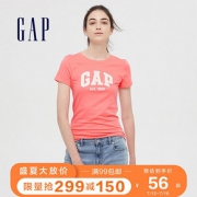 百亿补贴：Gap 盖璞 574878 女士短袖T恤