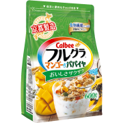 88vip:Calbee 卡乐比 水果麦片芒果风味麦片 600g*2袋
