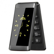 Newman 纽曼 F6 翻盖老人手机 移动联通2G 儒雅黑