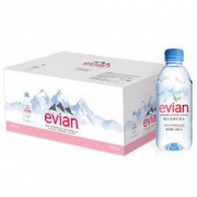 evian 依云 天然矿泉水 330ml*24瓶装