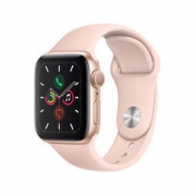 Apple Watch Series 5智能手表（GPS款 40毫米金色铝金属表壳 粉砂色运动型表带MWV72CH/A )