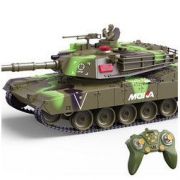 XINGYUCHUANQI 星域传奇 M1A2 越野对战遥控坦克 大号 44cm