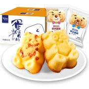 菲尔仕 熊大草莓味夹心果粒蛋糕 520gx2件