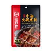 海底捞 火锅调料 醇香牛油火锅底料 麻辣味150g