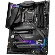 intel 英特尔 酷睿 i7-10700K 盒装CPU处理器 + 微星 MPG Z490 GAMING CARBON WiFi暗黑板U套装