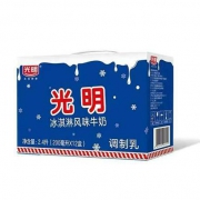 光明冰淇淋风味牛奶 200ml*12盒
