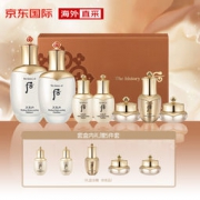 后Whoo 天气丹花献紧颜水乳2件 赠5礼盒护肤品套装 (爽肤水+乳液+面霜+眼霜+精华)