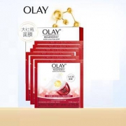 31日0点、京东PLUS会员： OLAY 玉兰油 大红瓶面膜 6片 赠同款6片