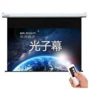 MR.RIGHT 南通精英 100英寸 16:9/4:3兼容 电动遥控光子幕布