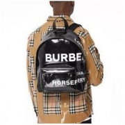 BURBERRY 博柏利 Horseferry 男士印花涂层帆布双肩包