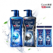 CLEAR 清扬男士沐浴露套装（酷爽型600g+活动型600g+100g*2）