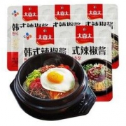 大喜大韩式辣椒酱3袋 韩国料理石锅拌饭酱下饭酸甜辣酱辣炒年糕酱
