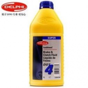 DELPHI 德尔福 DOT4 汽车刹车油 1L