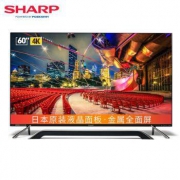 历史低价： SHARP 夏普 LCD-60SU870A 60英寸 4K 电视