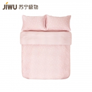 苏宁极物 天丝小秘密 贡缎全棉 四件套
