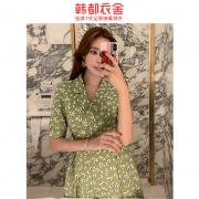 HSTYLE 韩都衣舍 PT9164 女士连衣裙