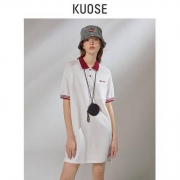 28日0点：KUOSE 阔色 KSB2002006A 女士POLO领连衣裙