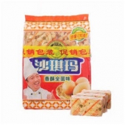 徐福记 八庄沙琪玛 香酥全蛋味 萨其马 营养早餐休闲零食下午茶点心饼干蛋糕食品 促销装160g*2包 *2件